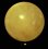 画像3: ブラジル産　天然イエローカルサイト丸玉(1点もの）台付き　重さ約1.4ｋｇ　直径約98mｍ　 tm-ｎ622 (3)