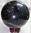 画像2: ブラジル産天然黒水晶（モリオン）丸玉　（台付き）重量：約2.3ｋg　　直径約120ｍｍ　　　tm-a190 (2)