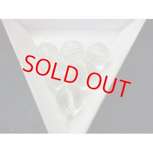 画像: 天然水晶（128面カット）１連：約40cm　赤字特価　6ｍｍのみ(2本)1000円